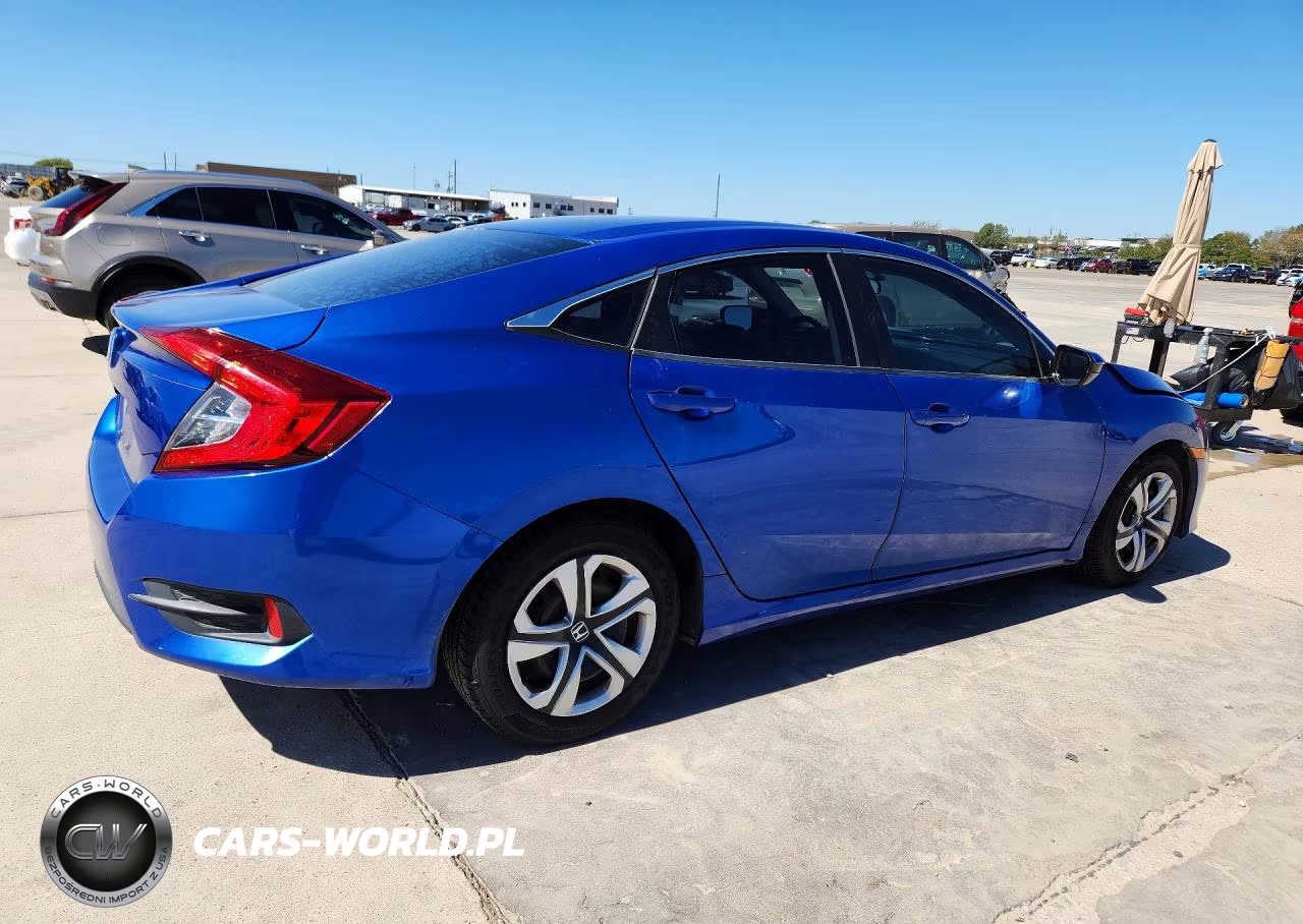 2018 Honda Civic Lx VIN:19XFC2F56JE003638 - 3