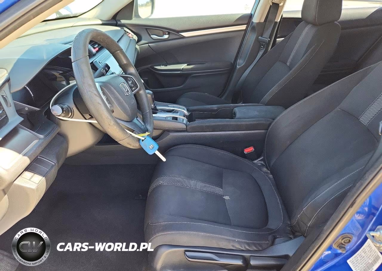 2018 Honda Civic Lx VIN:19XFC2F56JE003638 - 7