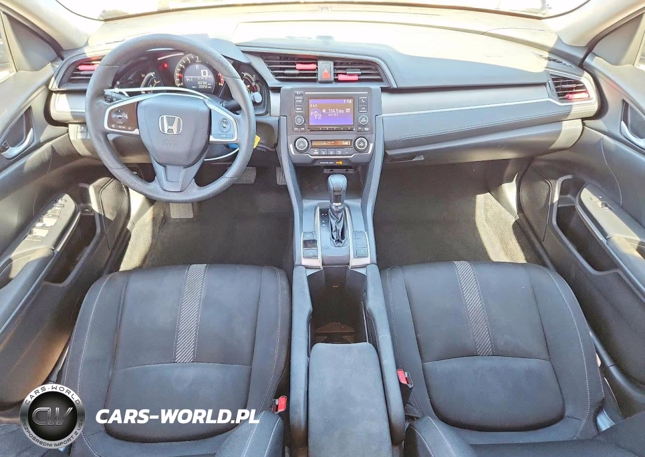 2018 Honda Civic Lx VIN:19XFC2F56JE003638 - 8