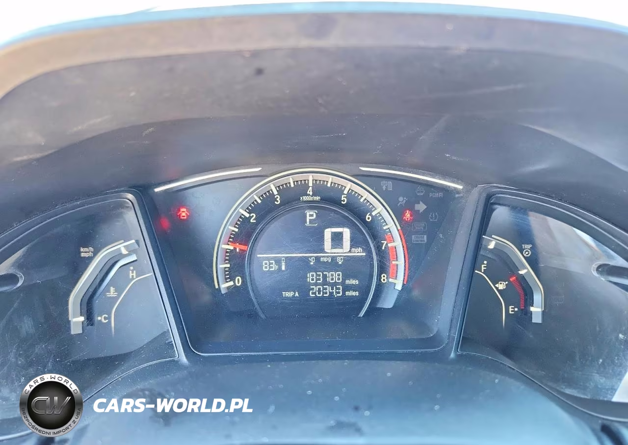 2018 Honda Civic Lx VIN:19XFC2F56JE003638 - 9