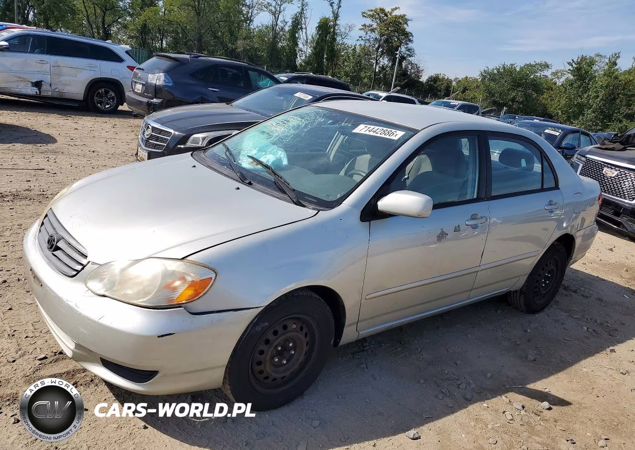 2003 Toyota Corolla Le VIN:2T1BR38E43C113461 - 1
