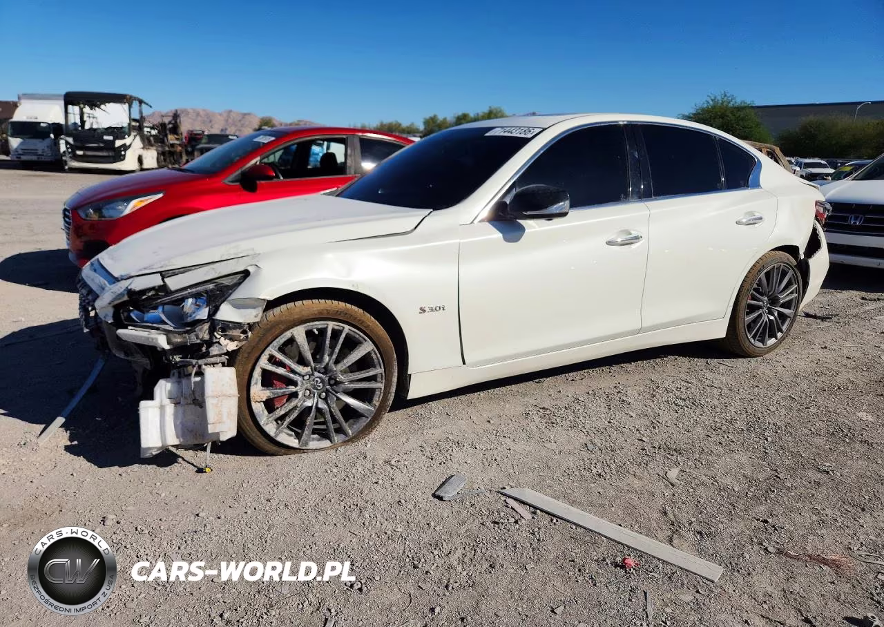 2019 Infiniti Q50 Red Sport 400
