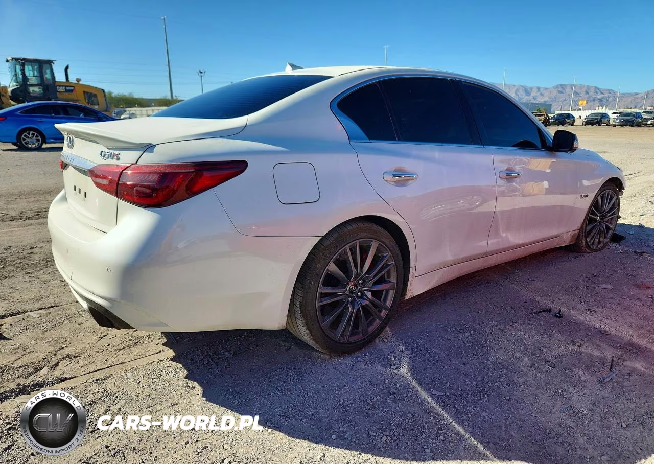 2019 Infiniti Q50 Red Sport 400 VIN:JN1FV7AP1KM760064 - 3
