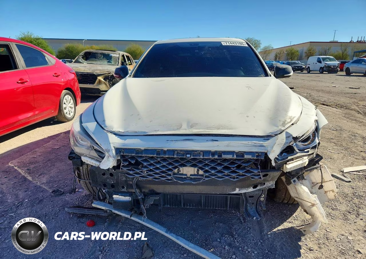 2019 Infiniti Q50 Red Sport 400 VIN:JN1FV7AP1KM760064 - 5