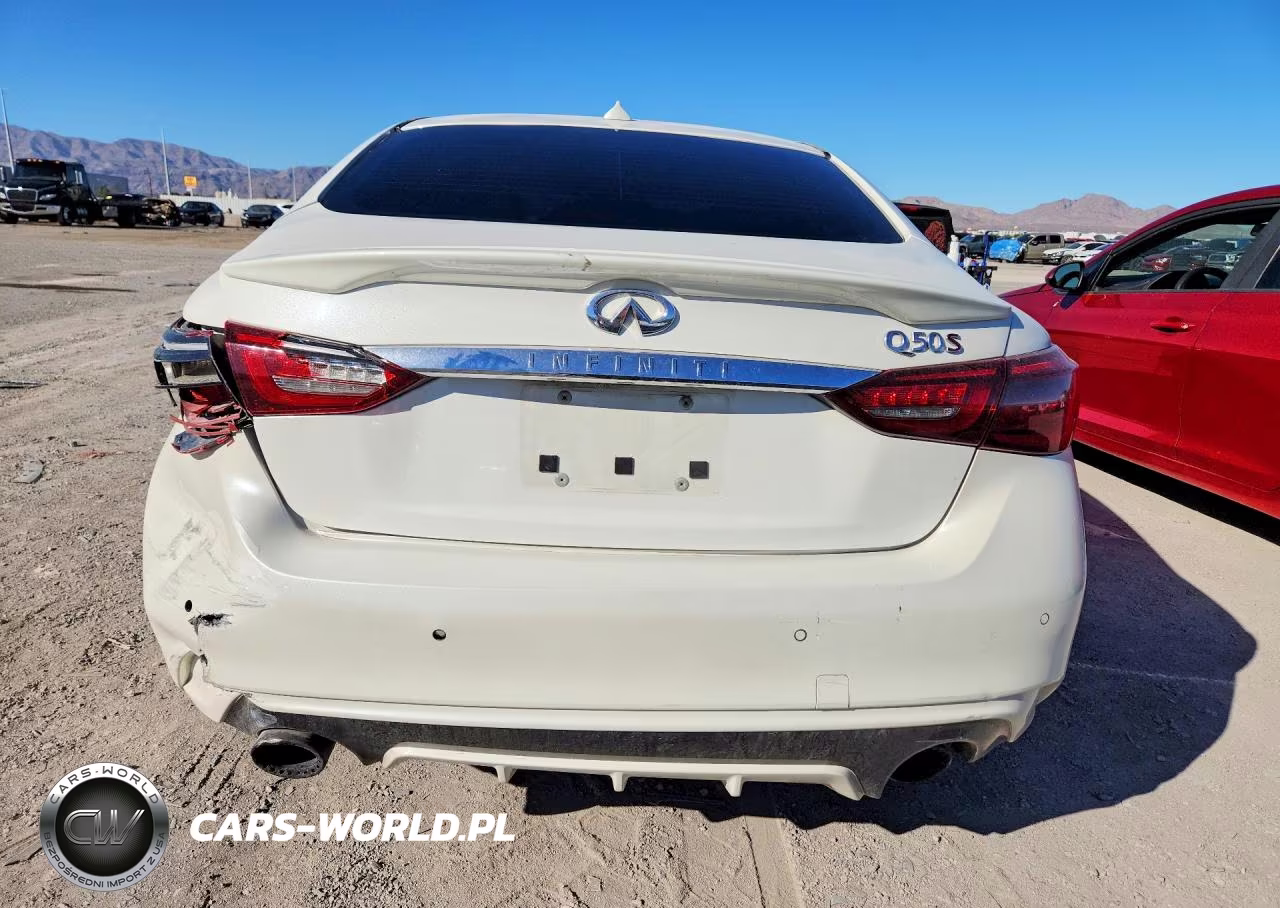 2019 Infiniti Q50 Red Sport 400 VIN:JN1FV7AP1KM760064 - 6