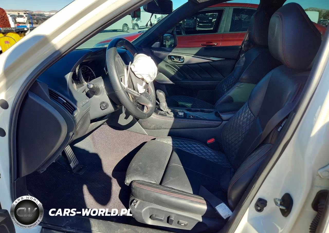 2019 Infiniti Q50 Red Sport 400 VIN:JN1FV7AP1KM760064 - 7