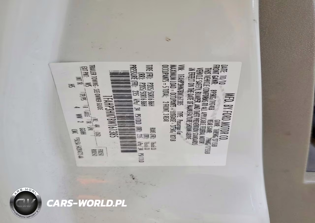2011 Ford Focus Sel VIN:1FAHP3HN7BW161385 - 12
