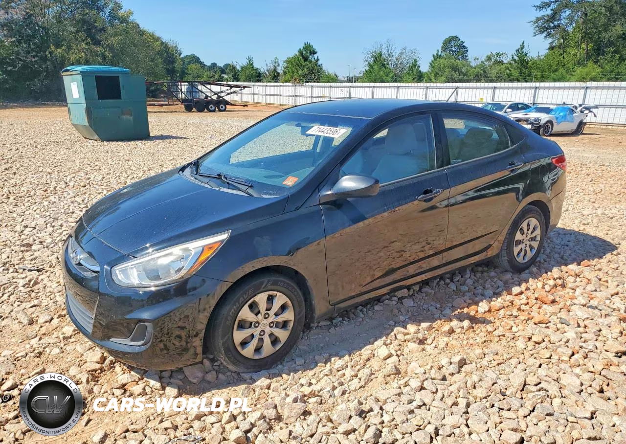 2016 Hyundai Accent Se VIN:KMHCT4AEXGU971690 - 1
