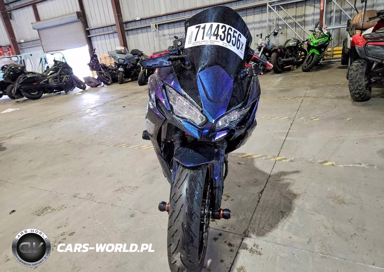 2025 Kawasaki Ex650 R VIN:ML5EXER11SDAG6605 - 2