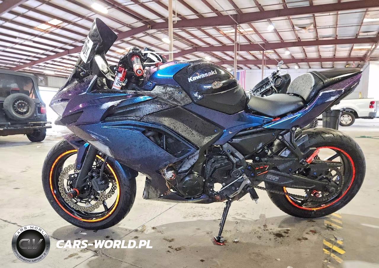 2025 Kawasaki Ex650 R VIN:ML5EXER11SDAG6605 - 3