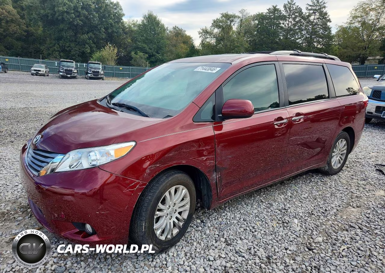 2017 Toyota Sienna Xle 8-Passenger VIN:5TDYZ3DC8HS816350 - 1