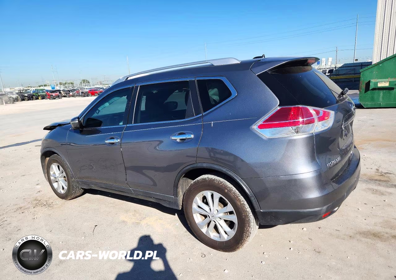 2015 Nissan Rogue Sv VIN:KNMAT2MT8FP512231 - 2