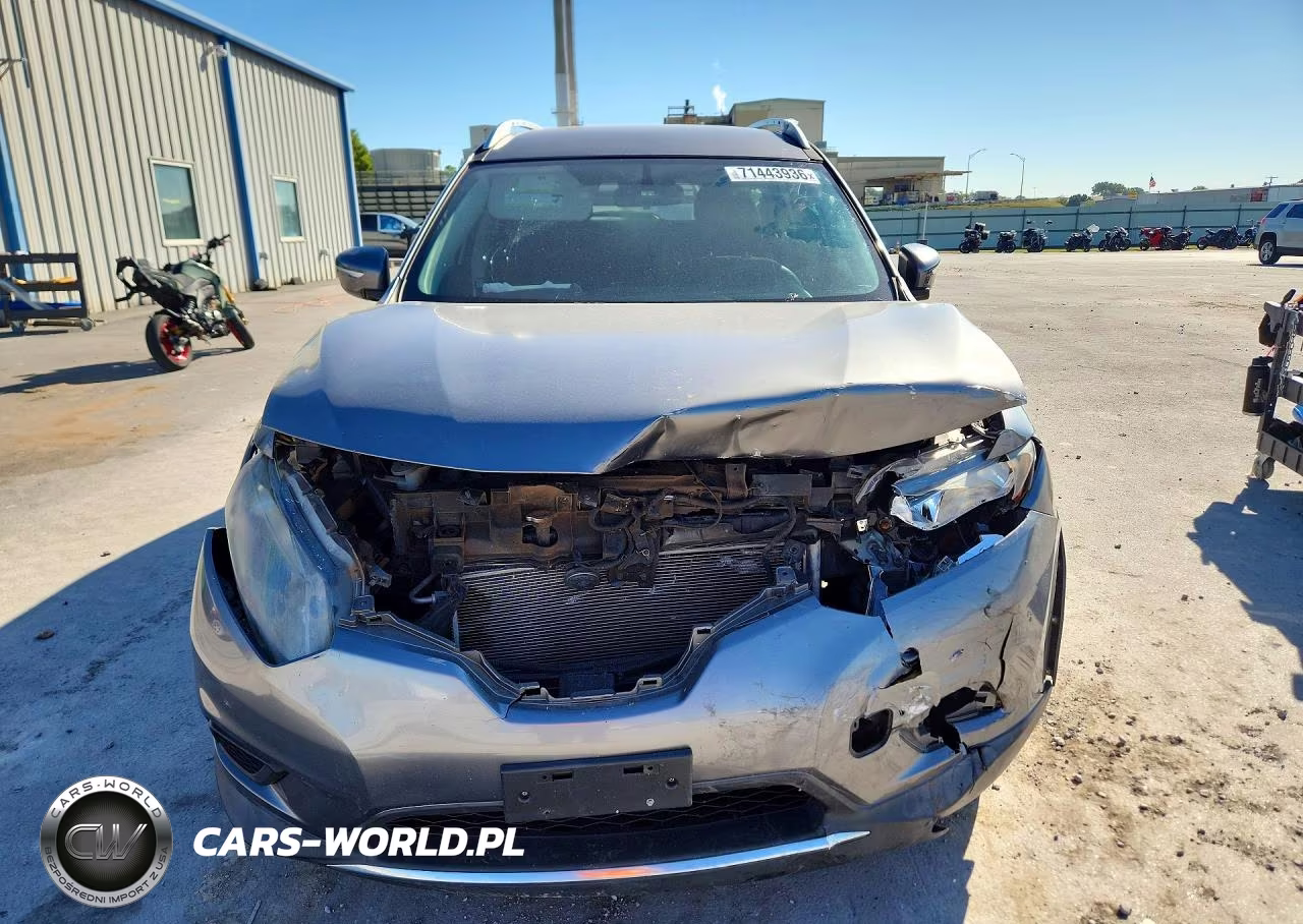 2015 Nissan Rogue Sv VIN:KNMAT2MT8FP512231 - 5