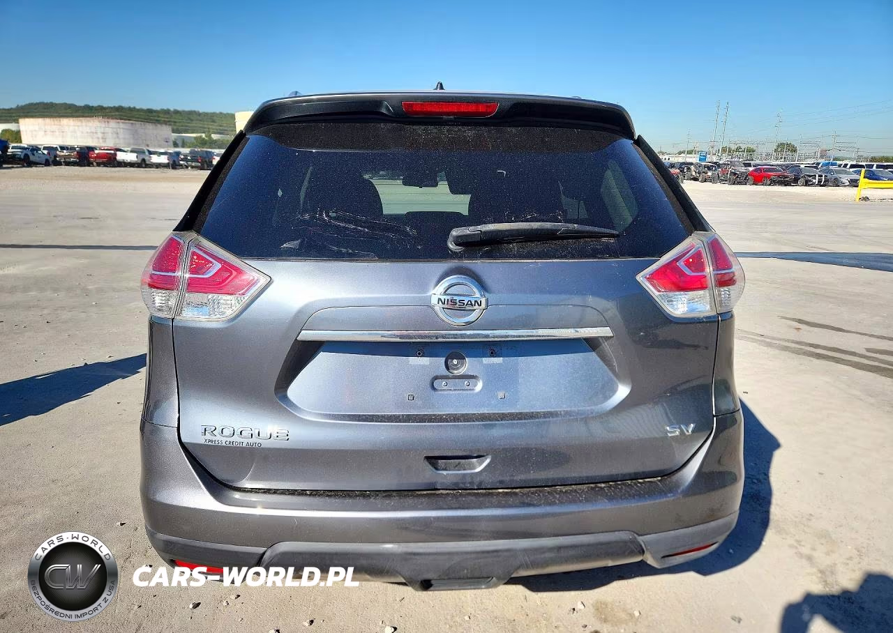 2015 Nissan Rogue Sv VIN:KNMAT2MT8FP512231 - 6