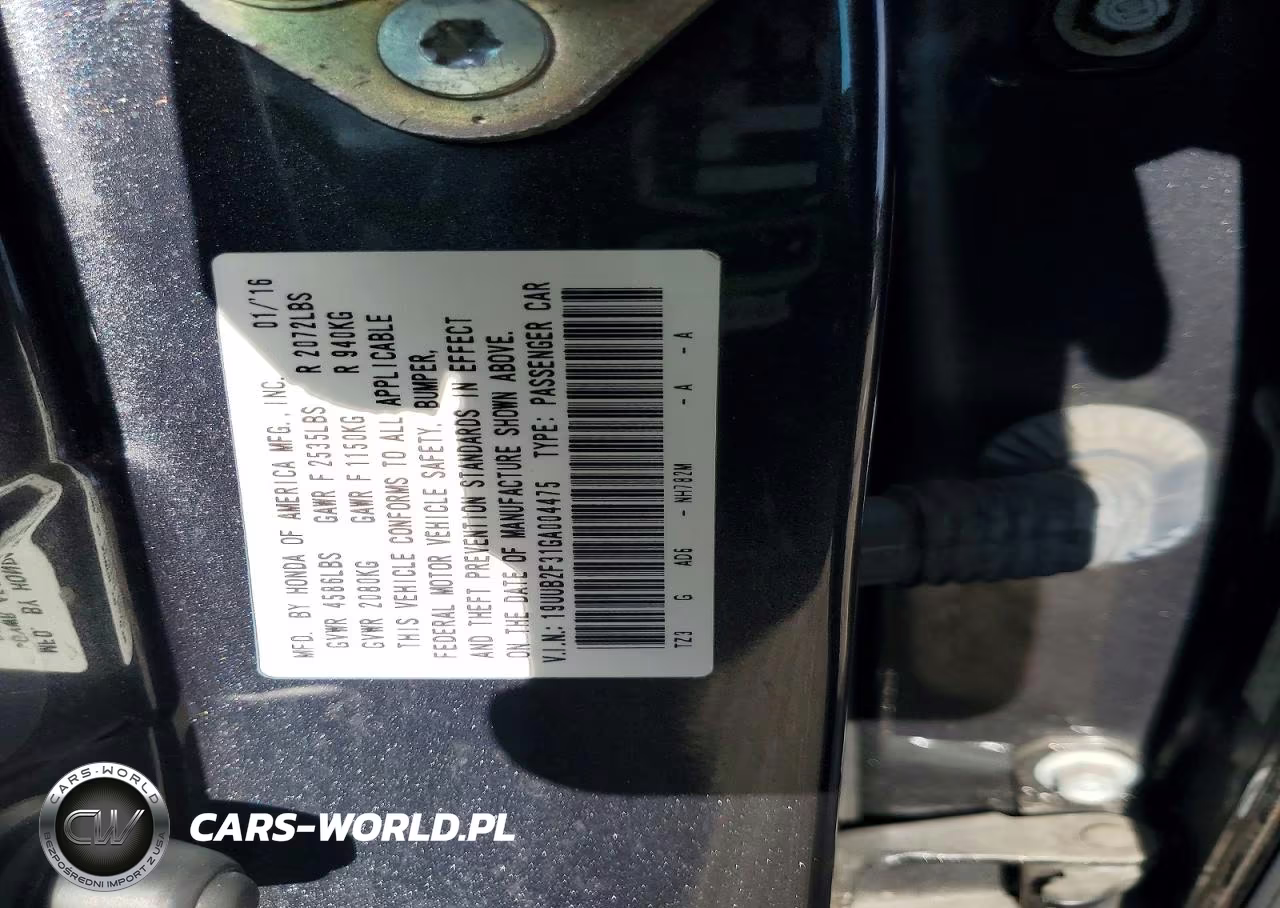 2016 Acura Tlx VIN:19UUB2F31GA004475 - 12
