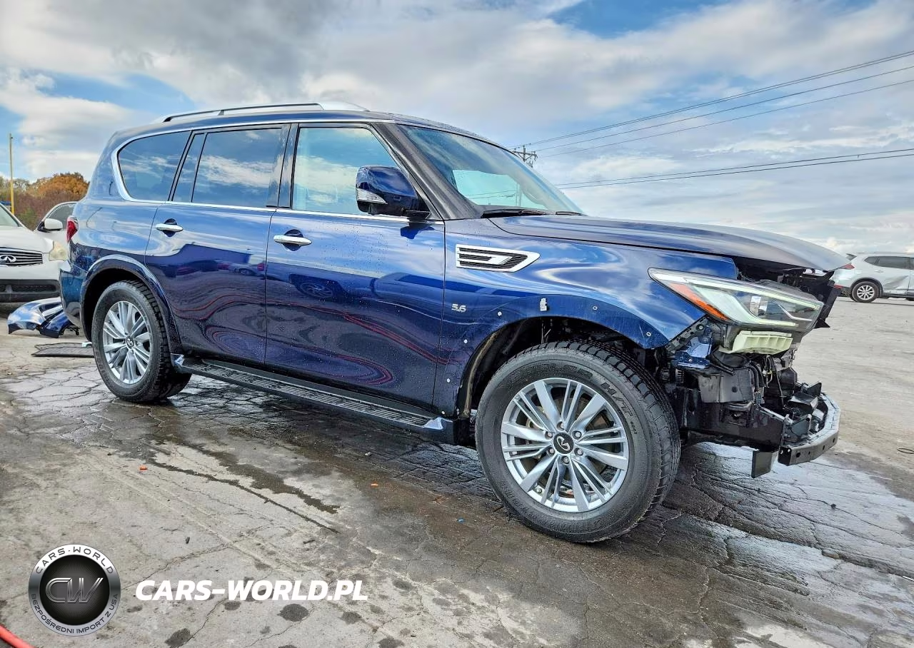 2019 Infiniti Qx80 Luxe VIN:JN8AZ2NE8K9233329 - 4