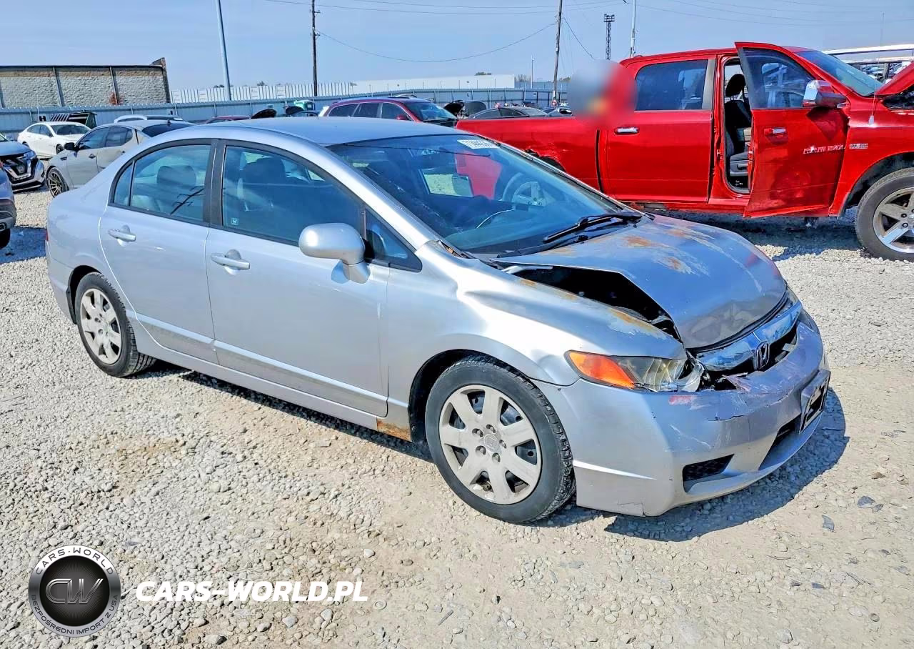 2010 Honda Civic Lx VIN:19XFA1F58AE019940 - 4