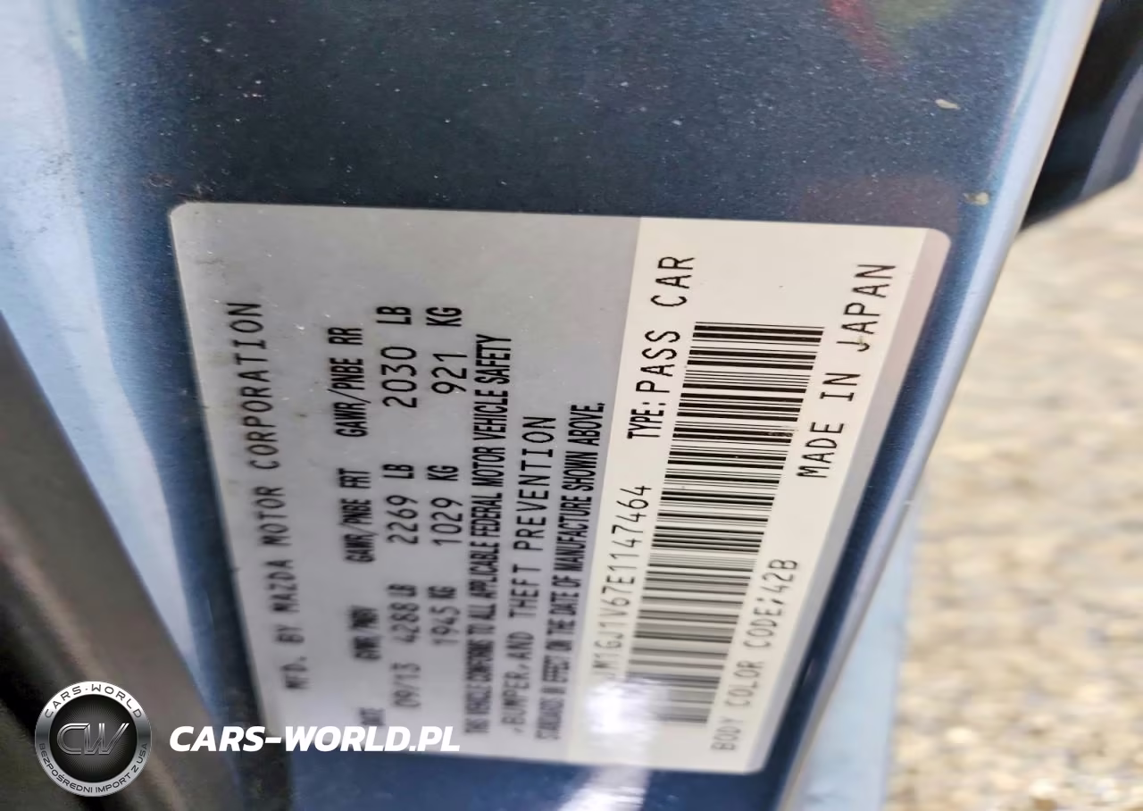 2014 Mazda 6 Touring VIN:JM1GJ1V67E1147464 - 12