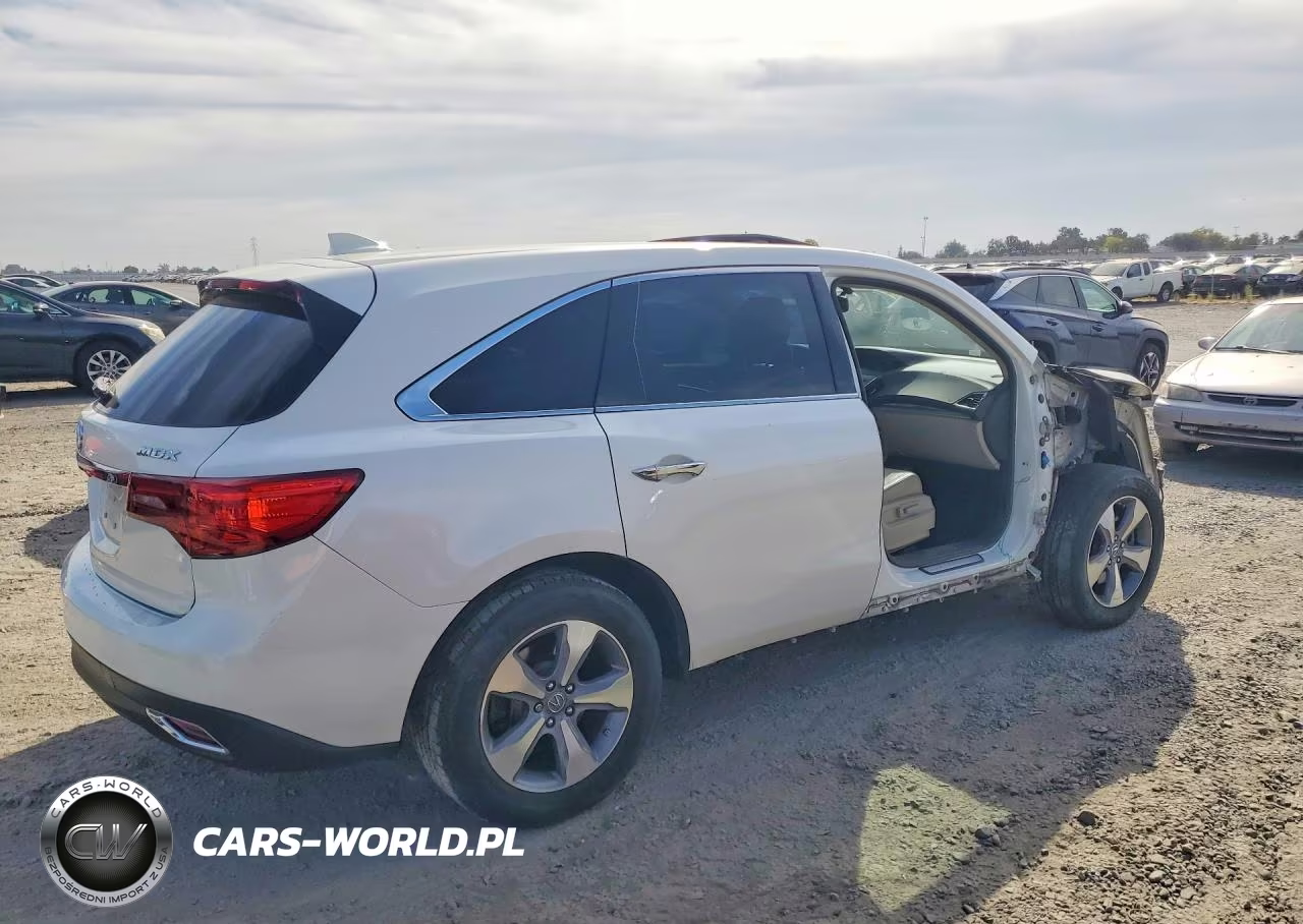 2014 Acura Mdx VIN:5FRYD3H25EB009105 - 3