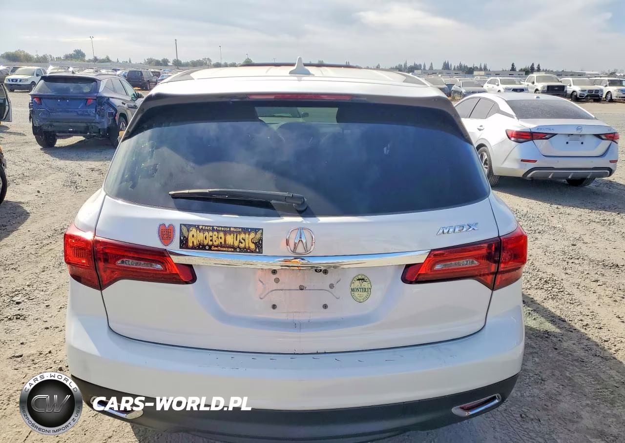 2014 Acura Mdx VIN:5FRYD3H25EB009105 - 6