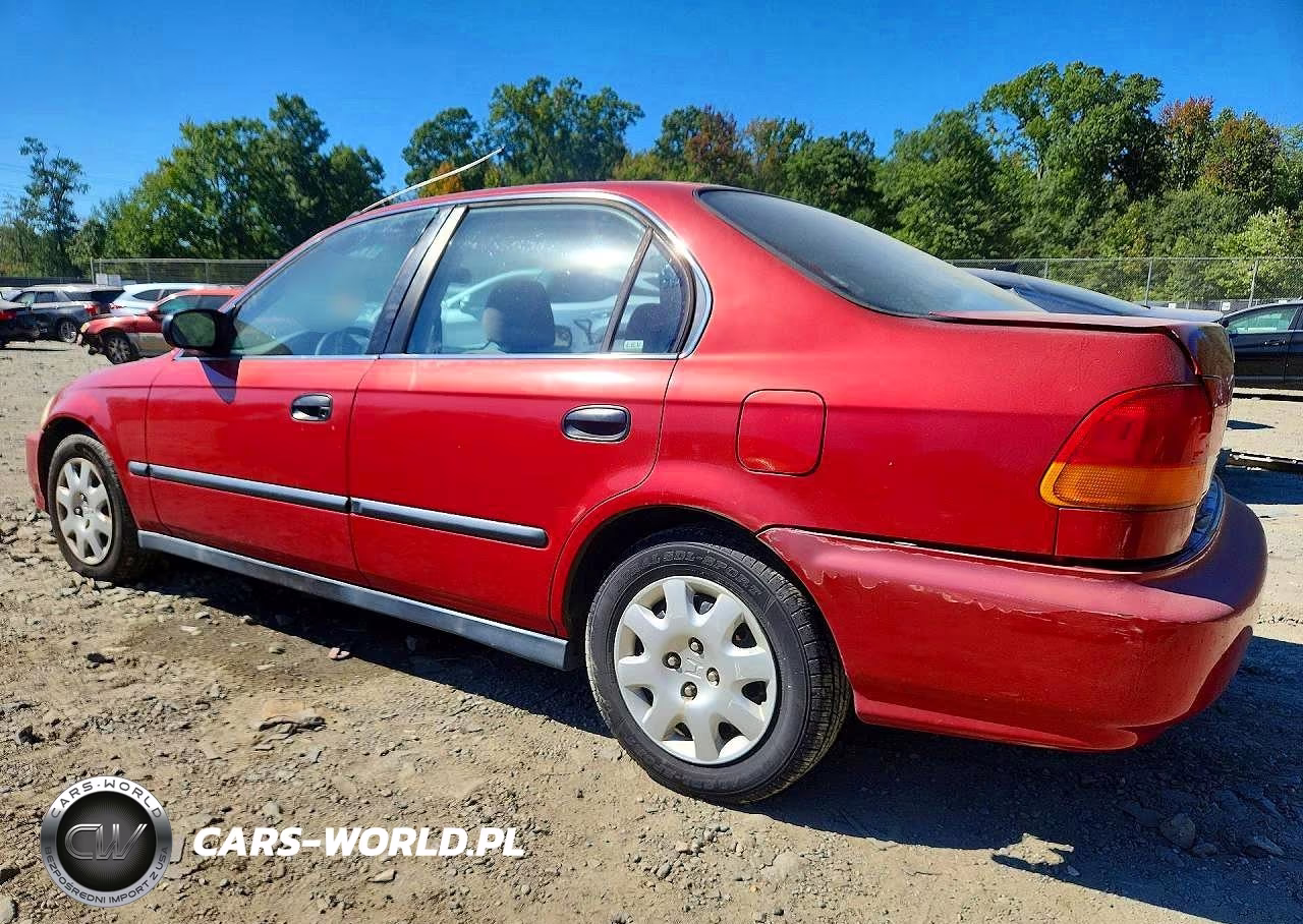 1998 Honda Civic Lx VIN:1HGEJ6672WL011231 - 2