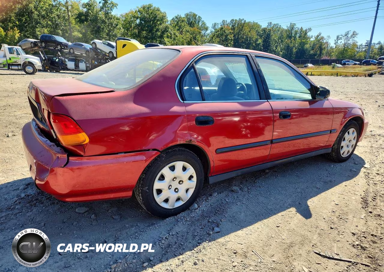 1998 Honda Civic Lx VIN:1HGEJ6672WL011231 - 3