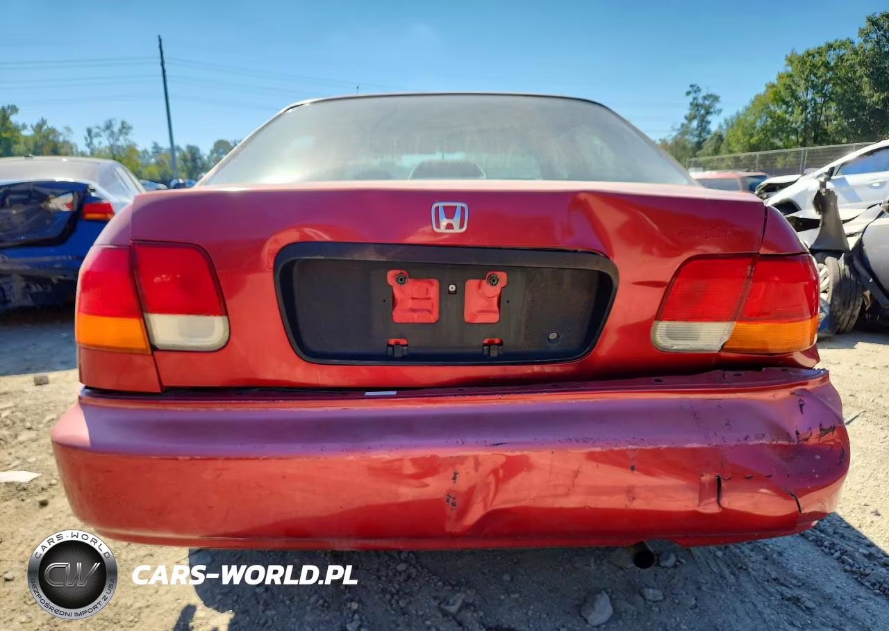 1998 Honda Civic Lx VIN:1HGEJ6672WL011231 - 6
