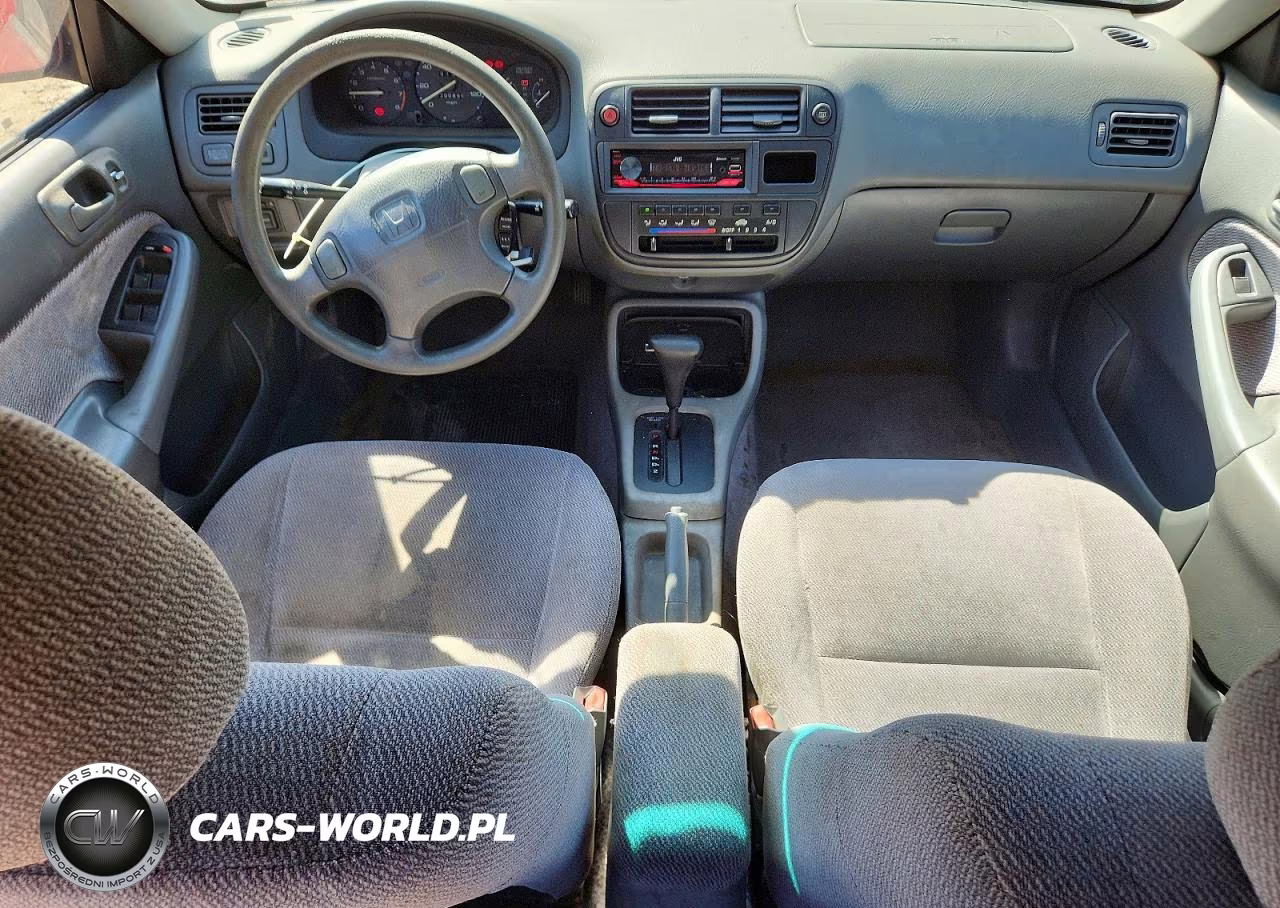 1998 Honda Civic Lx VIN:1HGEJ6672WL011231 - 8