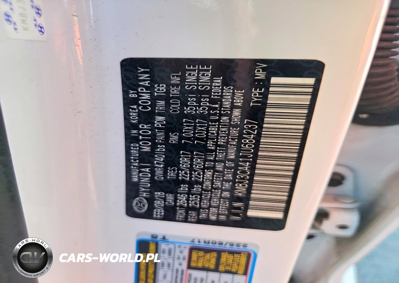 2018 Hyundai Tucson Sel VIN:KM8J3CA41JU684237 - 14