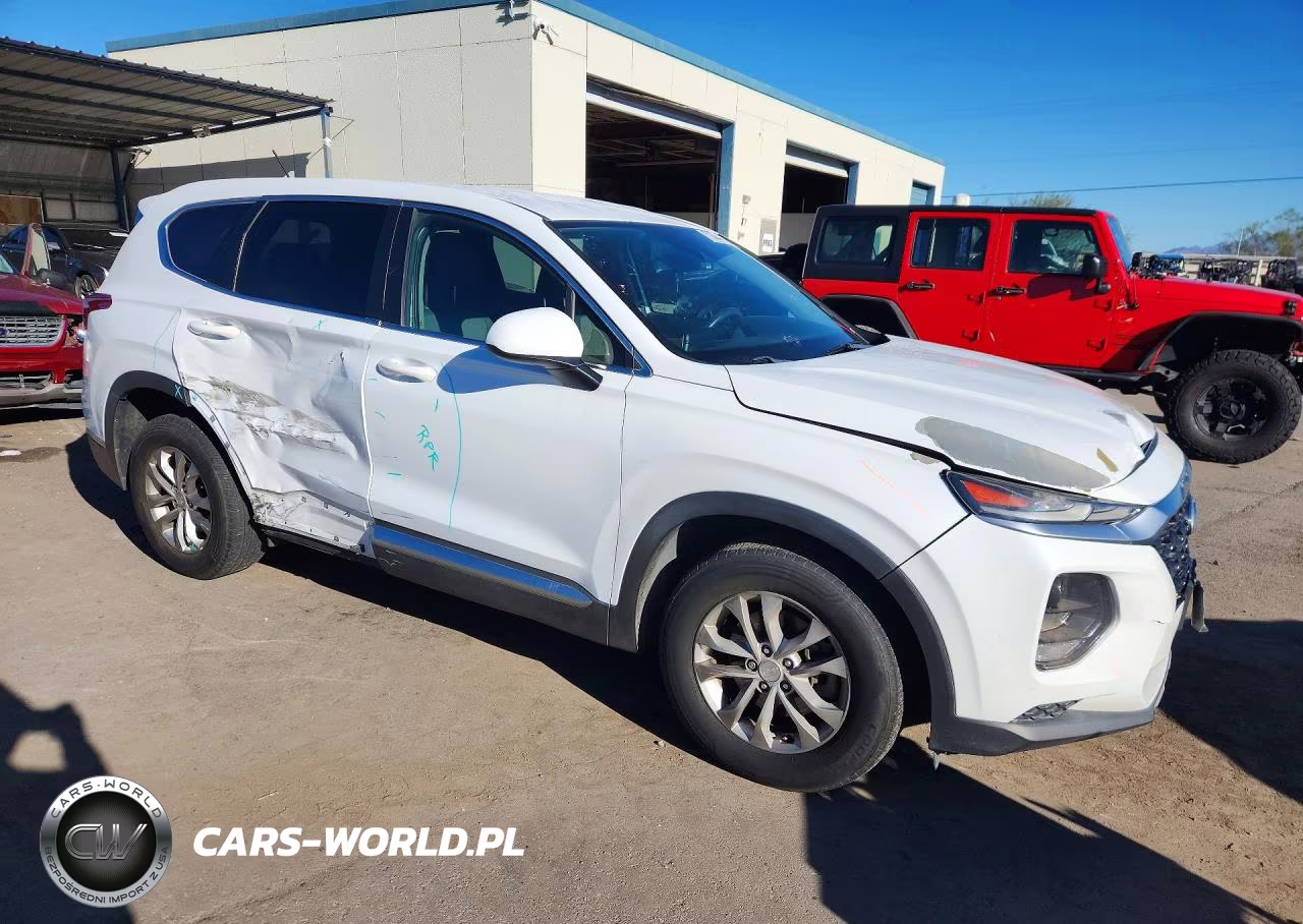 2019 Hyundai Santa Fe Se VIN:5NMS2CAD6KH042701 - 4