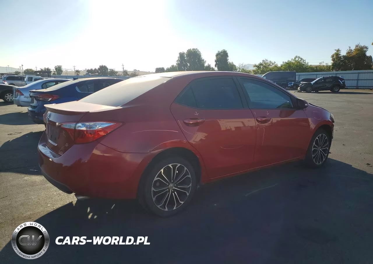 2014 Toyota Corolla S Plus VIN:2T1BURHE4EC210695 - 3