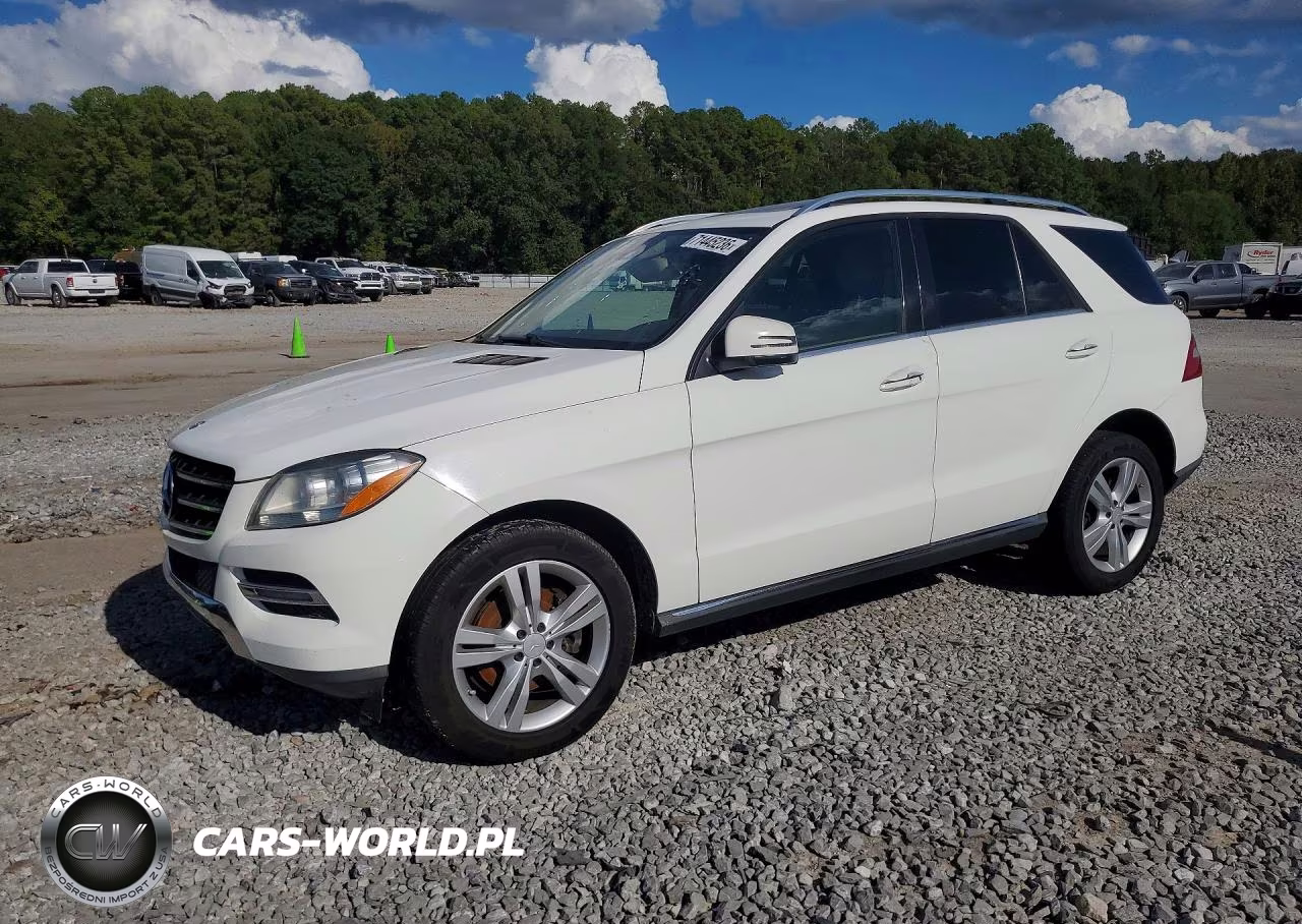 2014 Mercedes-Benz Ml 350 VIN:4JGDA5JB8EA362411 - 1