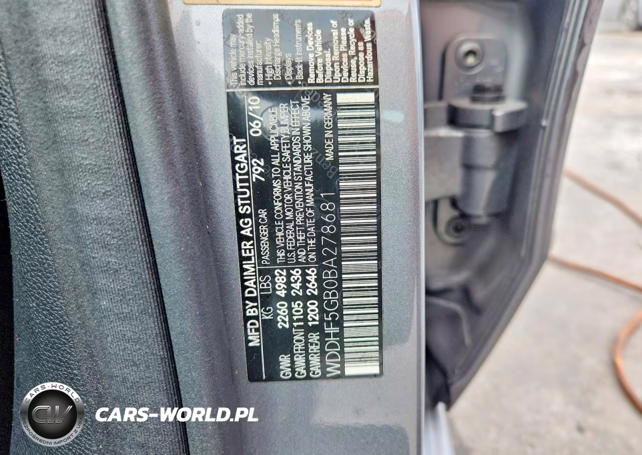 2011 Mercedes-Benz E 350 VIN:WDDHF5GB0BA278681 - 12