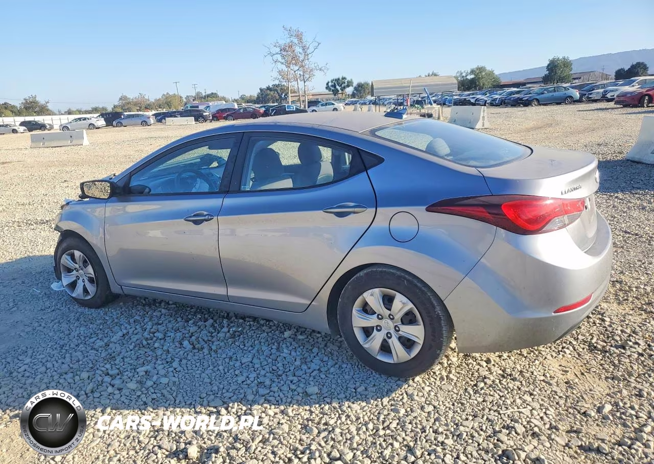 2016 Hyundai Elantra Se VIN:5NPDH4AE9GH715948 - 2