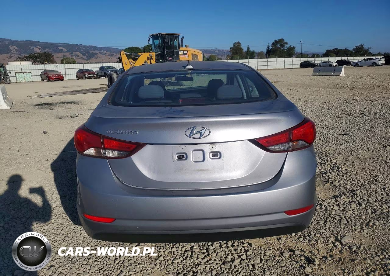 2016 Hyundai Elantra Se VIN:5NPDH4AE9GH715948 - 6