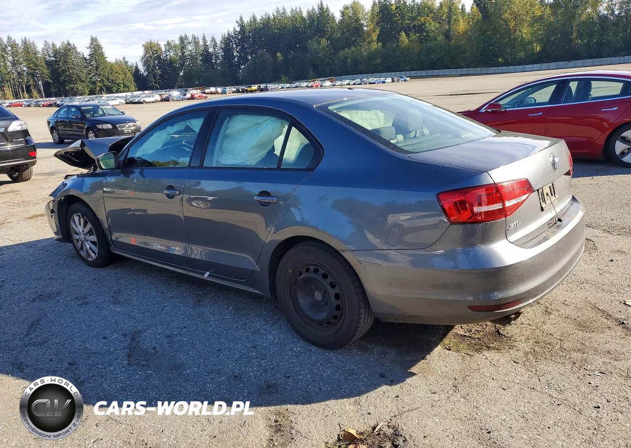 2015 Volkswagen Jetta Base VIN:3VW2K7AJ5FM254423 - 2