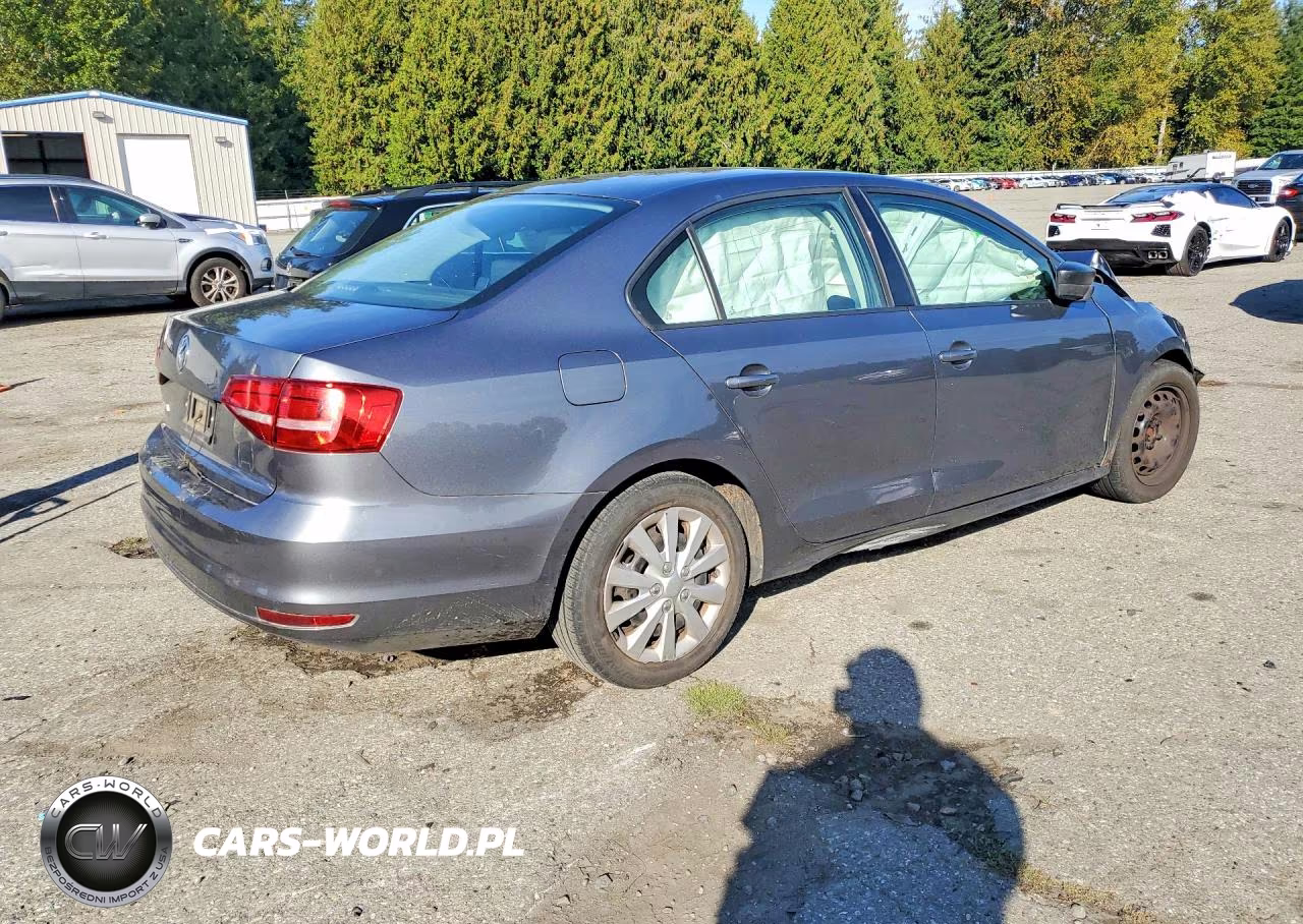 2015 Volkswagen Jetta Base VIN:3VW2K7AJ5FM254423 - 3