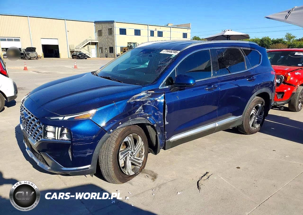 2022 Hyundai Santa Fe Sel VIN:5NMS2DAJ3NH438519 - 1