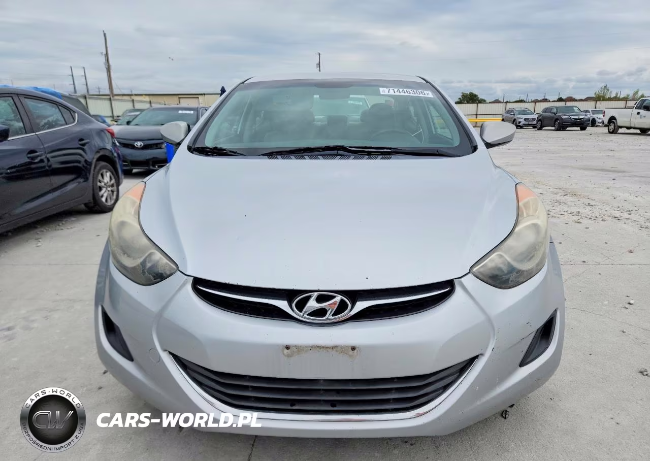2013 Hyundai Elantra Gls VIN:5NPDH4AE3DH355460 - 5