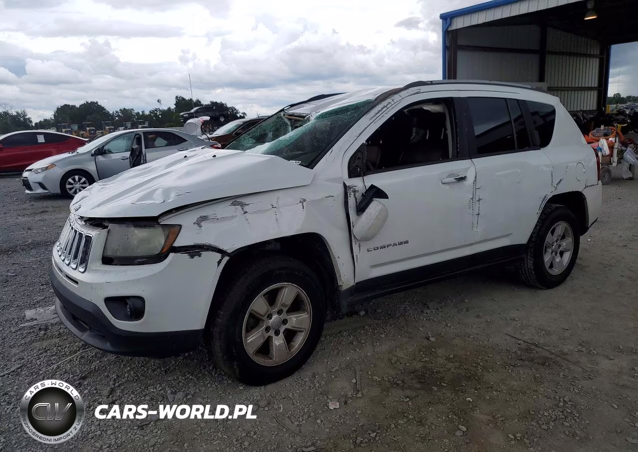 2017 Jeep Compass Latitude VIN:1C4NJCEA5HD115753 - 1