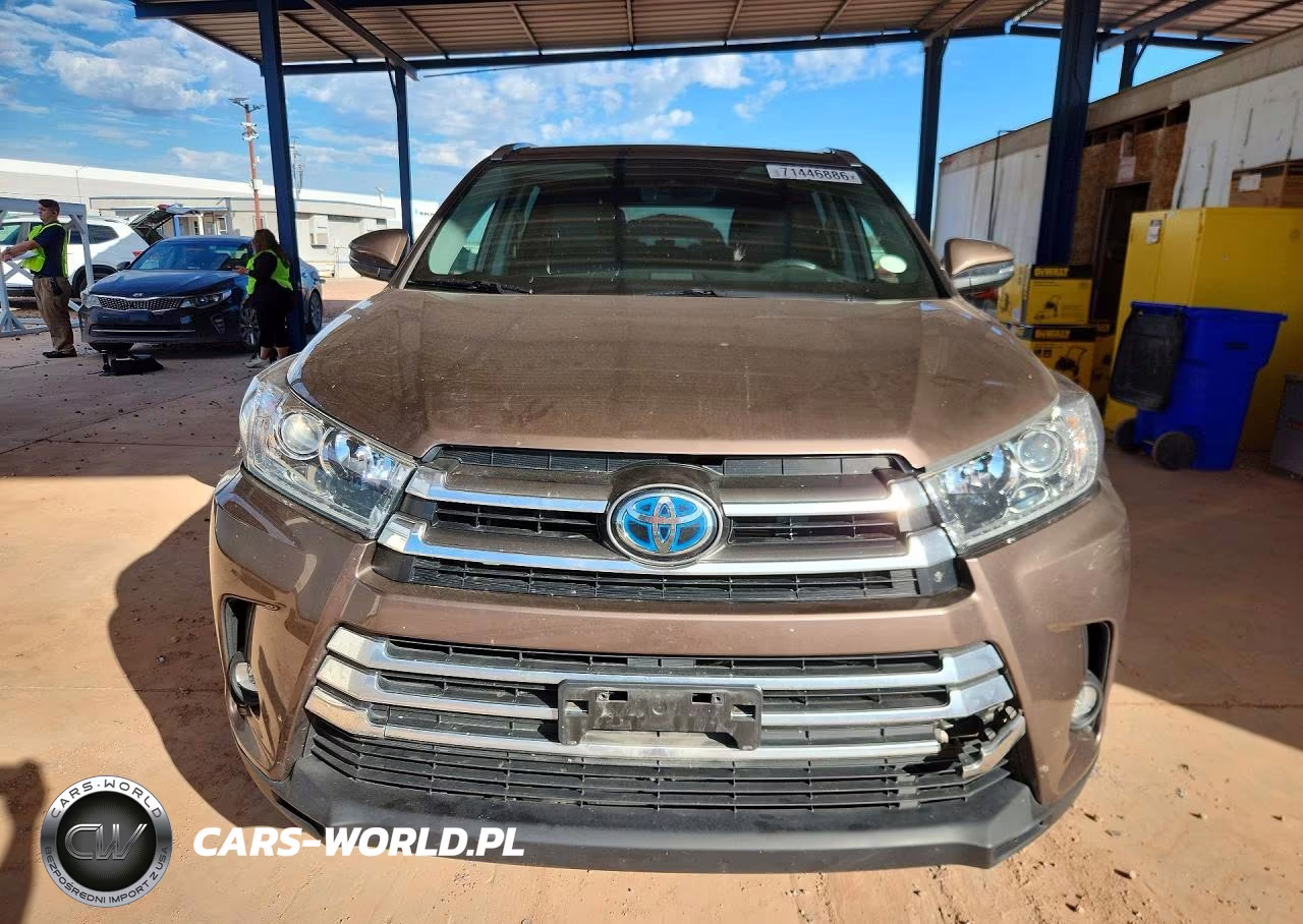 2019 Toyota Highlander Hybrid Limited VIN:5TDDGRFH7KS076376 - 5
