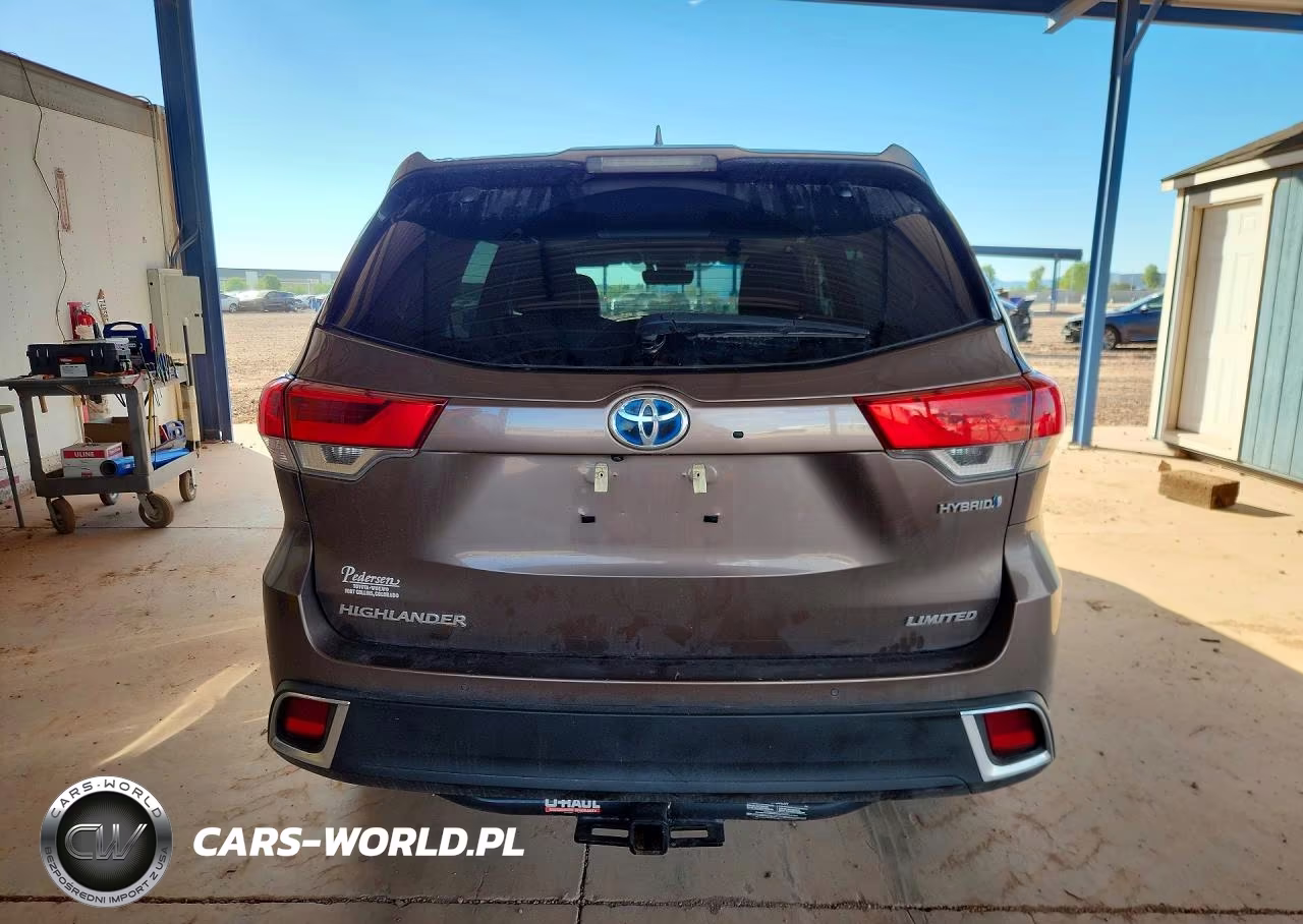 2019 Toyota Highlander Hybrid Limited VIN:5TDDGRFH7KS076376 - 6