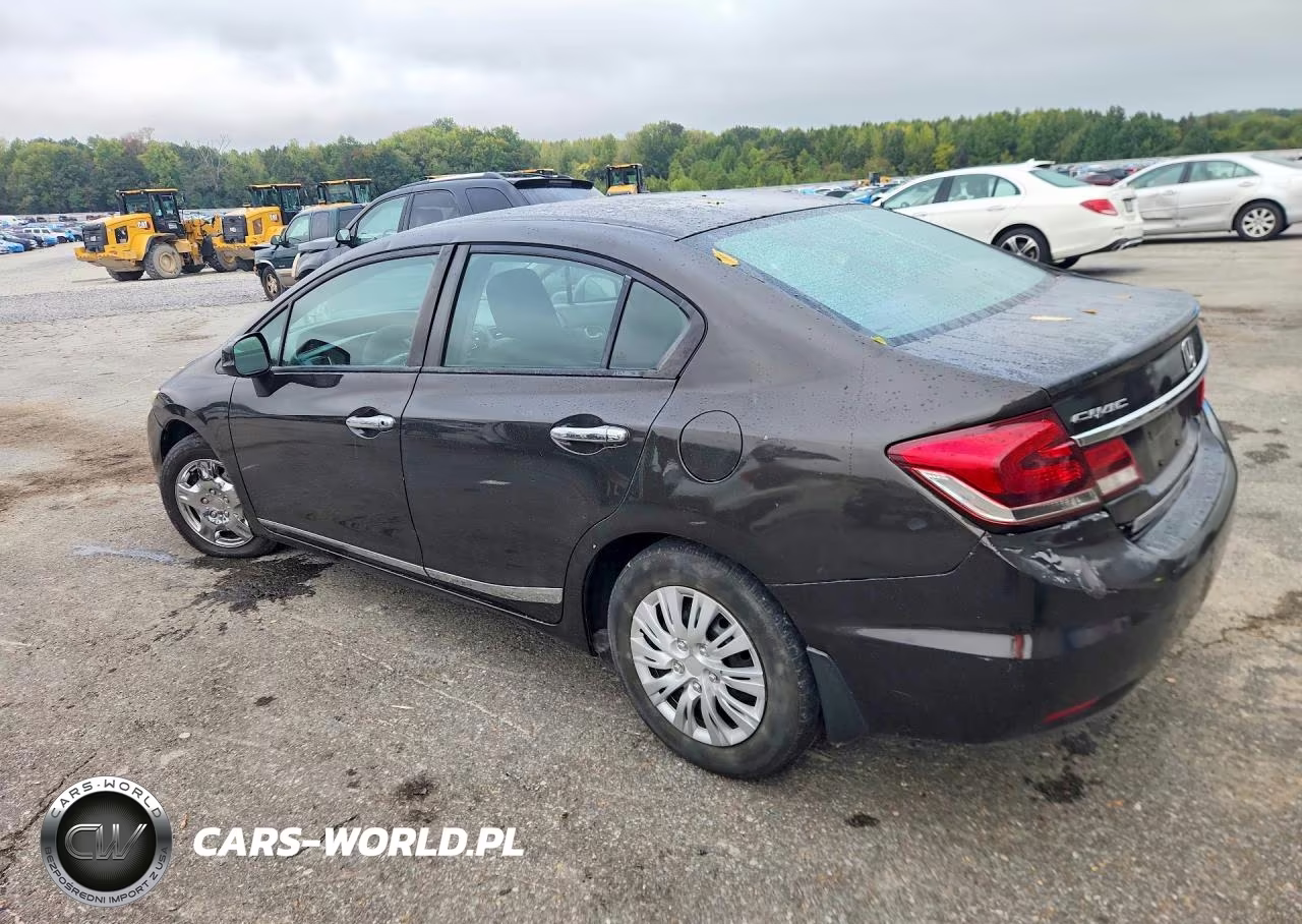 2013 Honda Civic Lx VIN:2HGFB2F53DH584884 - 2