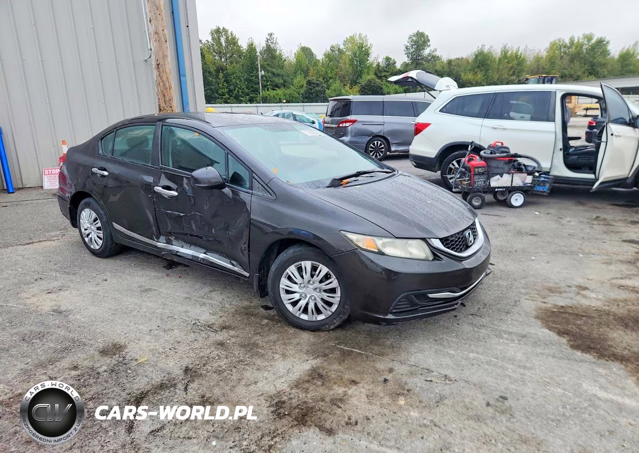 2013 Honda Civic Lx VIN:2HGFB2F53DH584884 - 4