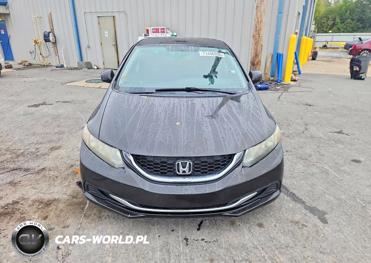 2013 Honda Civic Lx VIN:2HGFB2F53DH584884 - 5