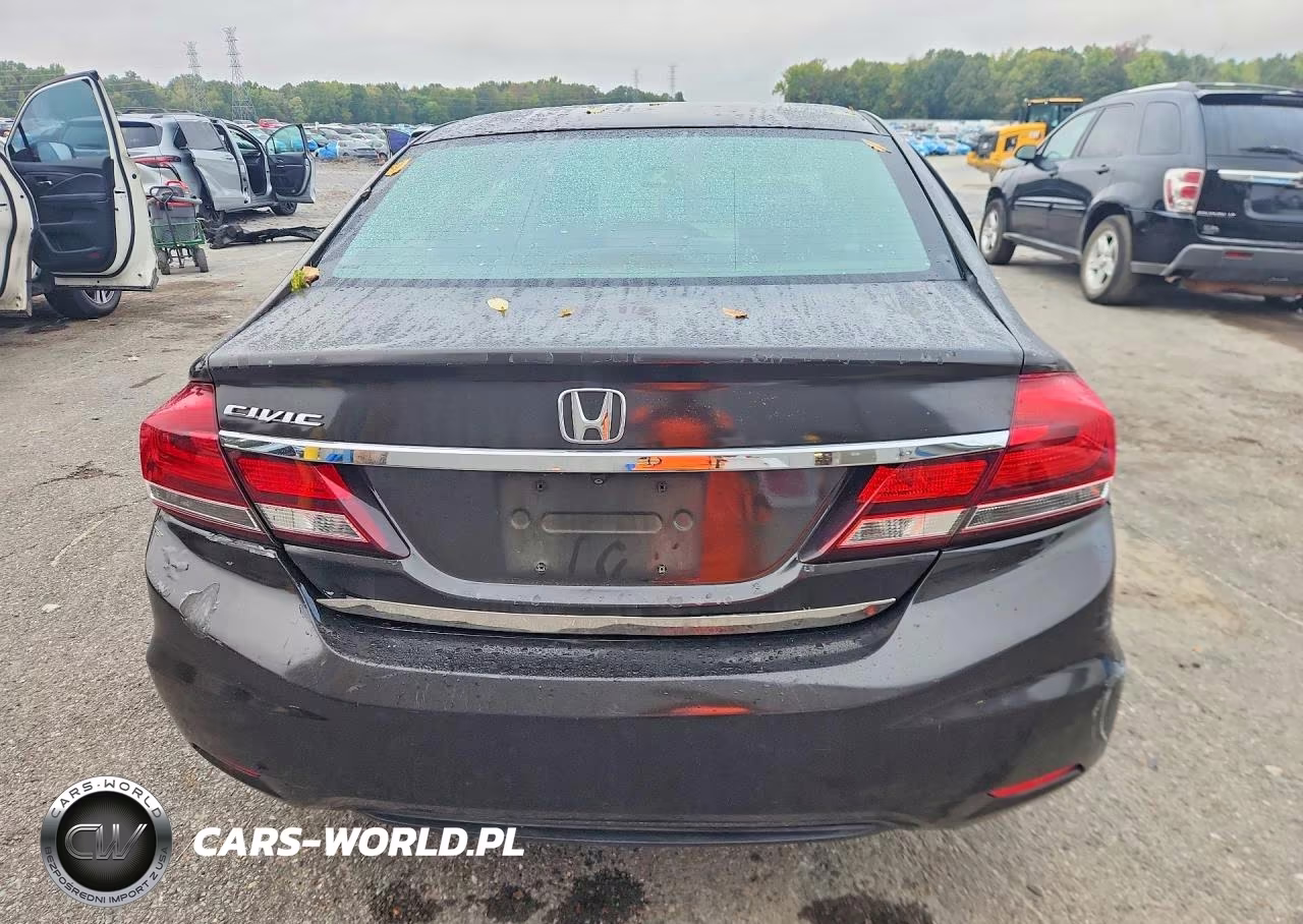 2013 Honda Civic Lx VIN:2HGFB2F53DH584884 - 6