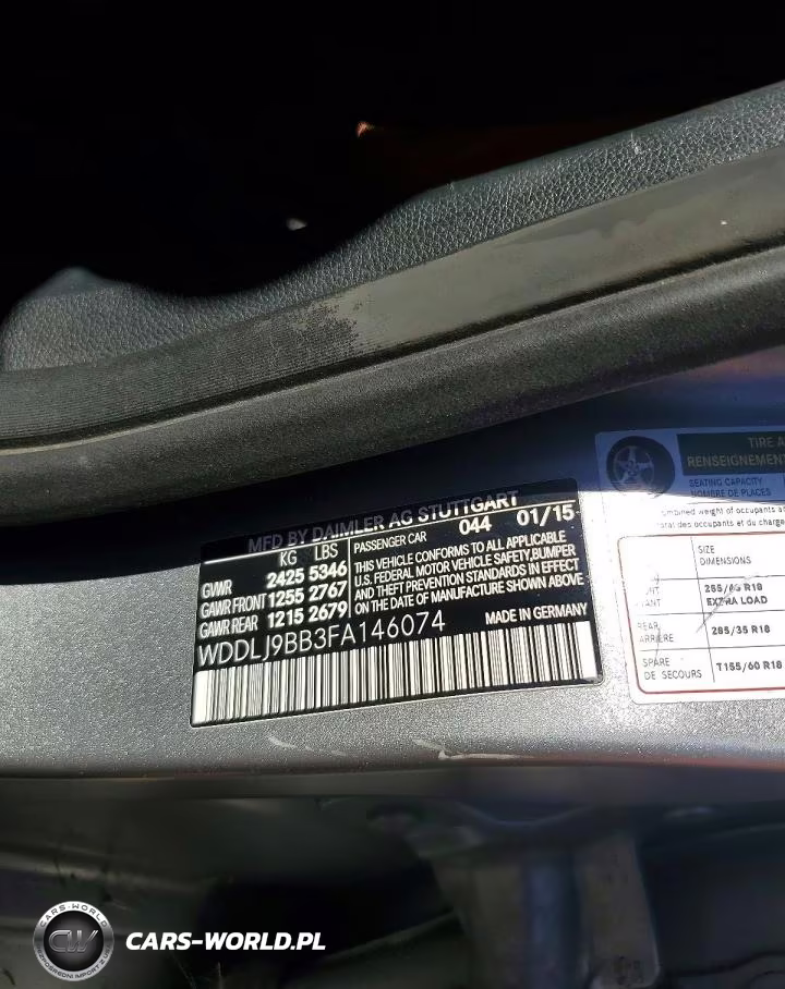 2015 Mercedes-Benz Cls 550 4Matic VIN:WDDLJ9BB3FA146074 - 12