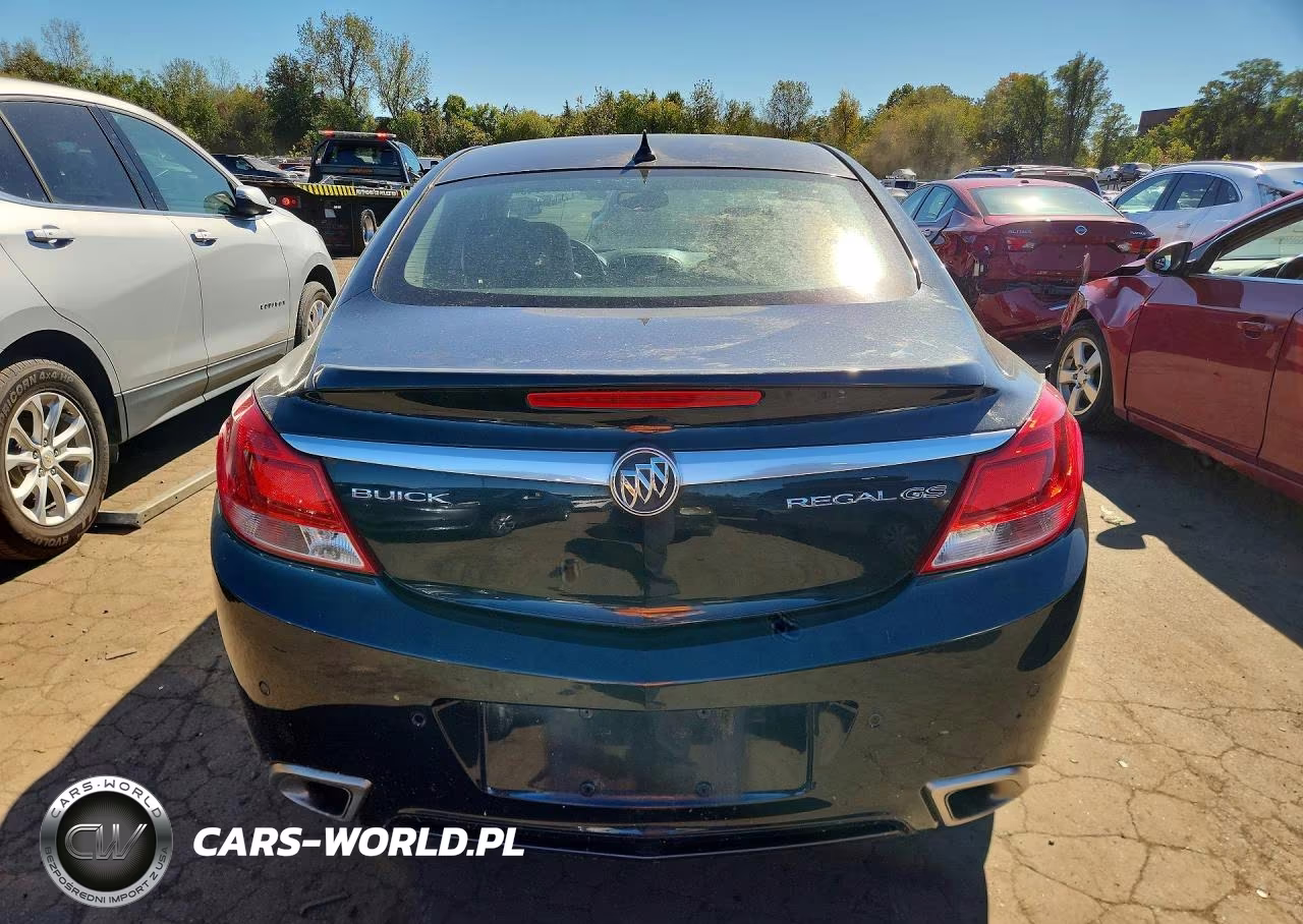 2012 Buick Regal Gs VIN:2G4GV5GV3C9141469 - 6