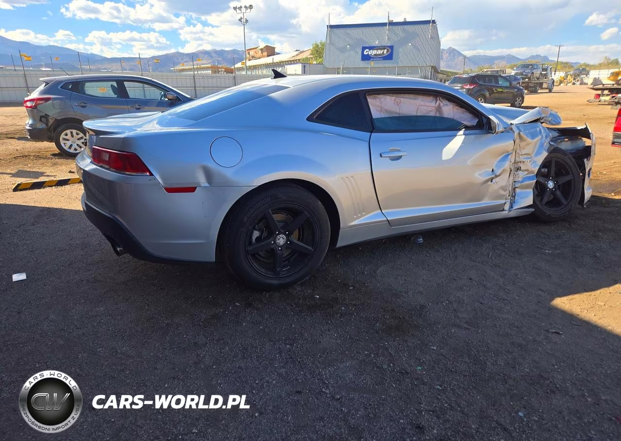 2014 Chevrolet Camaro Ls VIN:2G1FA1E31E9197931 - 3