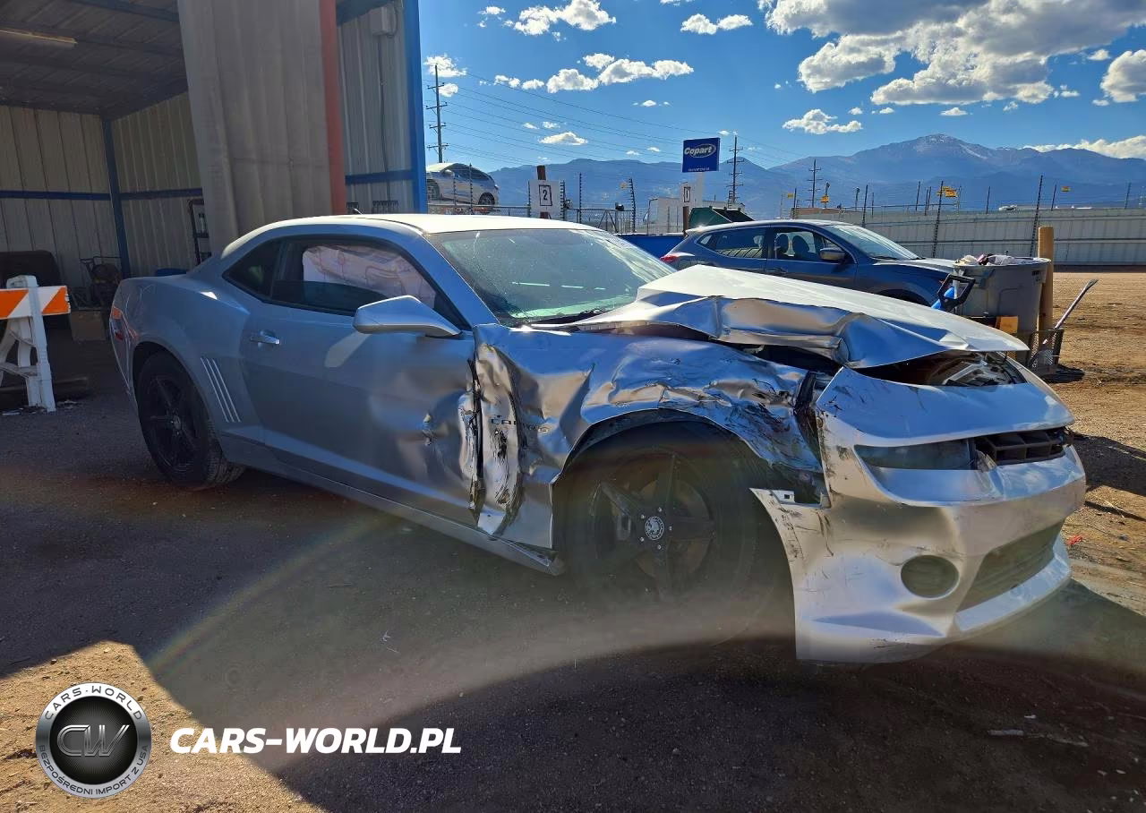 2014 Chevrolet Camaro Ls VIN:2G1FA1E31E9197931 - 4